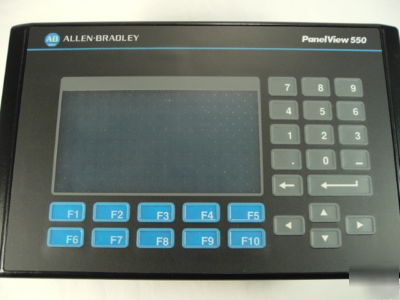 Allen bradley panelview 550, 2711-B5A1, good condition