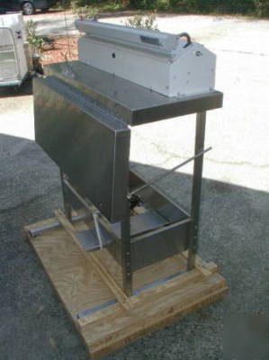 Andersen anpro 24â€ impulse heat bag sealer with stand