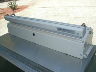 Andersen anpro 24â€ impulse heat bag sealer with stand