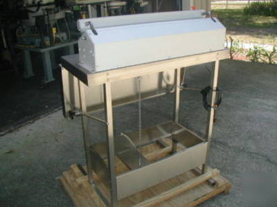 Andersen anpro 24â€ impulse heat bag sealer with stand