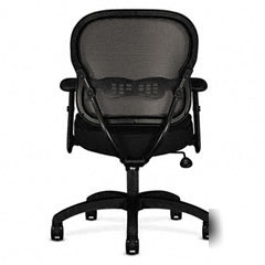 Basyx VL712 mid back meshfabric swiveltilt chair