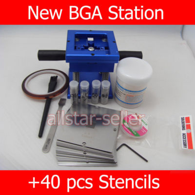 Bga reballing station+ 40 template stencils xbox PS3