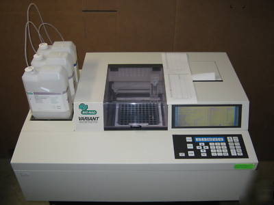 Bio-rad variant hemoglobin test system blood analyzer