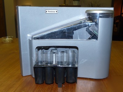 Brookstone automatic coin change money sorter machine