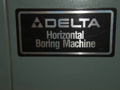 Delta 32-350R horizontal boring machine used must sale
