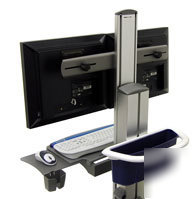 Ergotron styleview dual display cart - powered