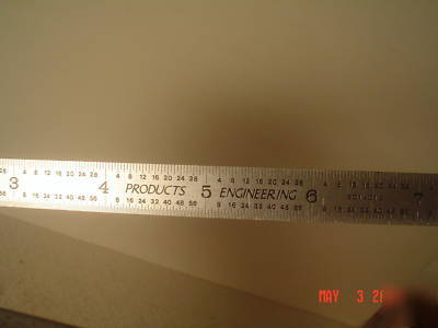 (10) machinist scales, rulers, 6