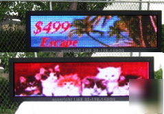 2' x 6.4' full-color single sided led picture display