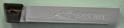 Act C10 c-10 883 carboloy carbide brazed tool bits