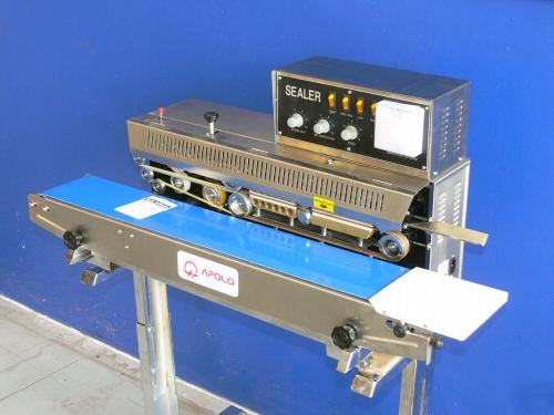Apolo CBS900CI continuous horizontal band sealer coder 