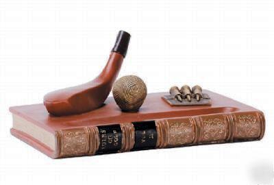 Golfers desk top pen holder GR8 gift others available 