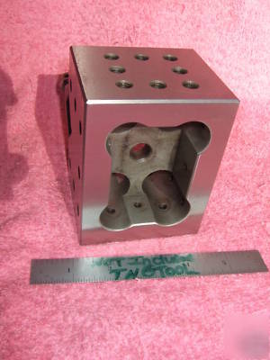 Grind cube clamps machinist/toolmaker, hardened 1/4X20 