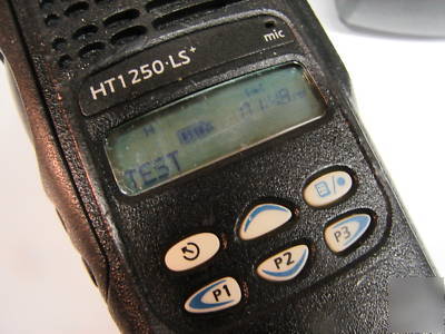 Motorola HT1250-ls+ lmt keypad 403-470 uhf - nice