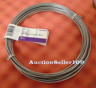 New 40 ft. 8 gauge aluminum ground wire f/antenna+hobby