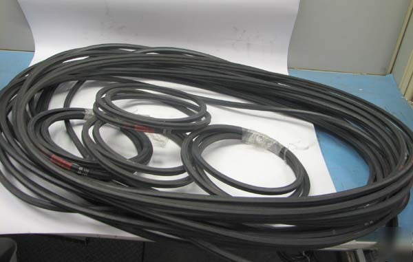 New lot of 20 bando double v-belt bb-106 hexagonal