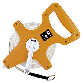 New tru forgeâ„¢ never rust 100 ft open reel tape measure