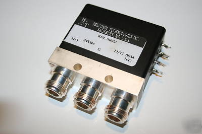 Relcomm rf relay dc-2GHZ hi-power excellent rf relay
