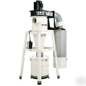 Shop foxÂ® W1809 3HP cyclone dust collector