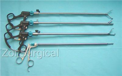 Wolf 10MM laparoscopy forceps babcock spoon claw grasp
