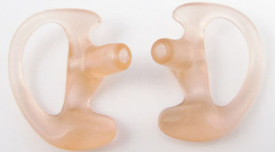 L size replacement earbud for acoustic tube earpiece