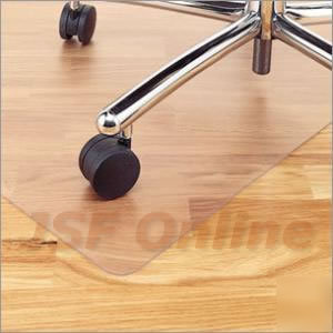 Large 60 x 96 es robbins hard floor chair mat chairmats