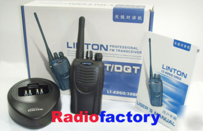 Linton lt-3260 400~470MHZ proffessional radio+progcable