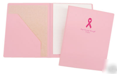 Lot of 24 pink ribbon collection padholders