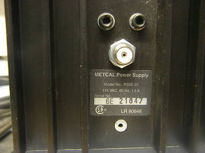 Metcal solder system PS2E-01 complete w/ wand & 3 tips