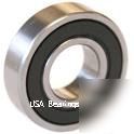 New (6 ) 6203-2RS,rs, ball bearings, 17X40X12, 6203 rs 