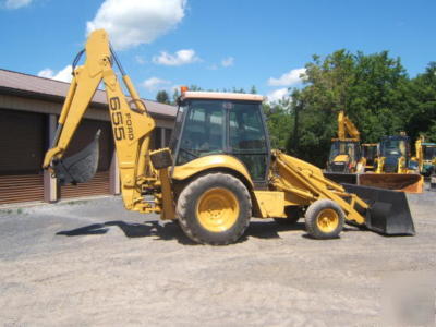 New ford holland 655E farm tractor loader backhoe