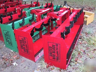 New united box blade/scraper 8 foot model hd shipping