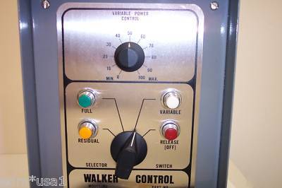 Os walker automatic chuck control variable hold w/demag