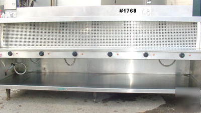 Commercial electrical kitchen steam table- 6 wells 