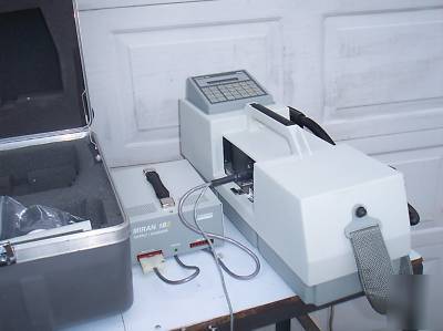 Foxboro miran 1B2 ambient air analyzer/gas tester