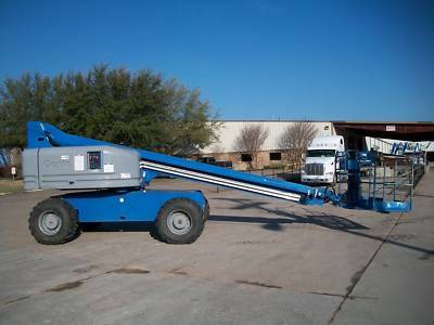 Genie S60 aerial man boom lift scissor boomlift manlift