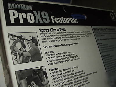 Graco magnum pro X9 electric airless paint sprayer 