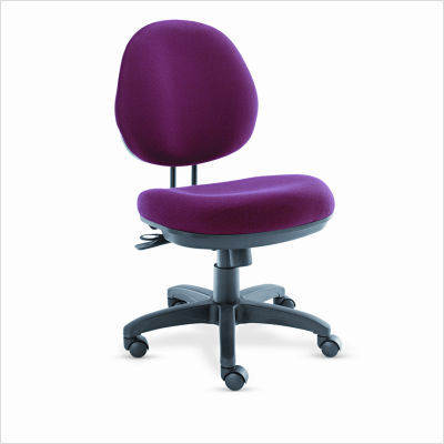 Interval high-performance task chair burgundy fabric