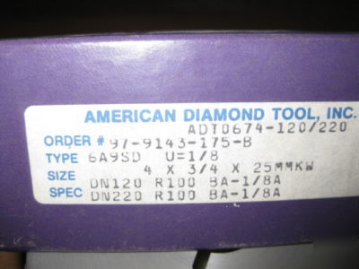 New diamond grinding wheel 4