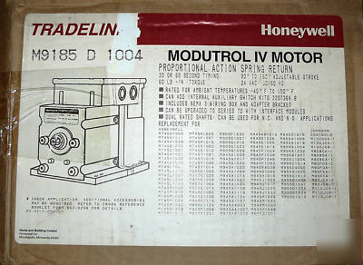 New honeywell M9185-d-1004 modutrol iv motor M9185D1004