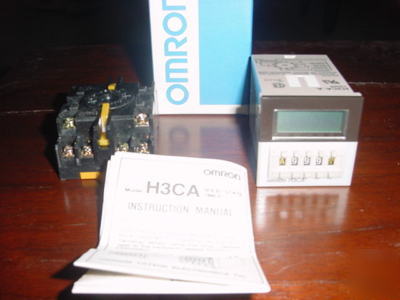 New omron H3CA multifunction timer with socket 