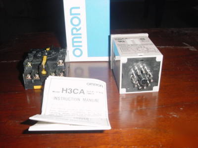 New omron H3CA multifunction timer with socket 