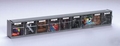 Tilt binstiltbins storage organize 9 bin deflecto LOT12