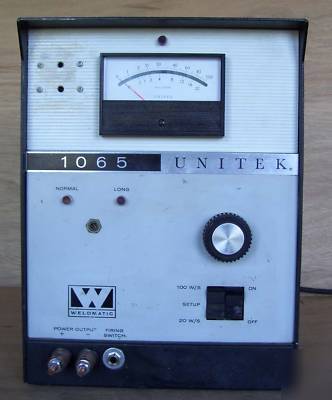 Unitek precision spot welder.