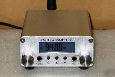 Whole house stereo 500 mw rangestar fm transmitter ipod