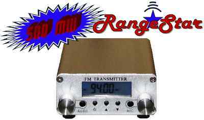 Whole house stereo 500 mw rangestar fm transmitter ipod