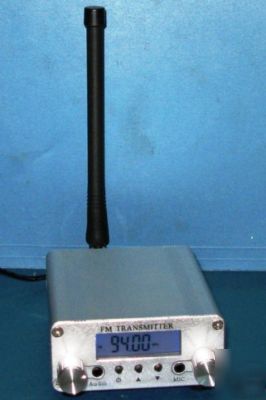 Whole house stereo 500 mw rangestar fm transmitter ipod