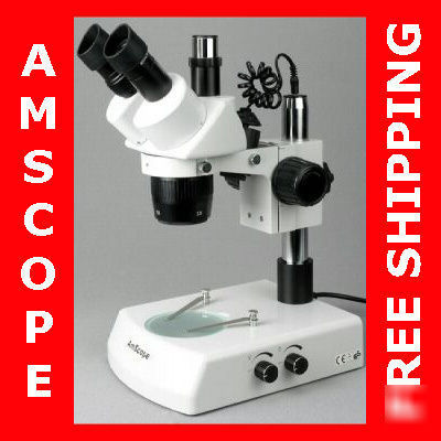 Super widefield stereo microscope 10X-15X-30X-45X