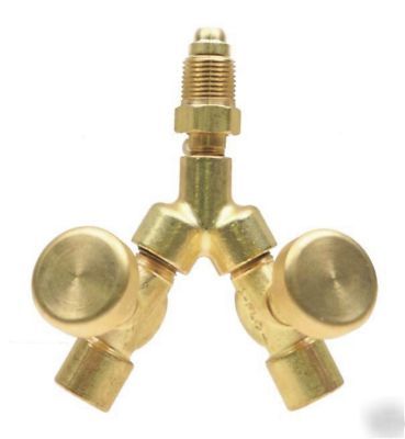 Welding fitting rh argon y with valves,mig,tig,torch