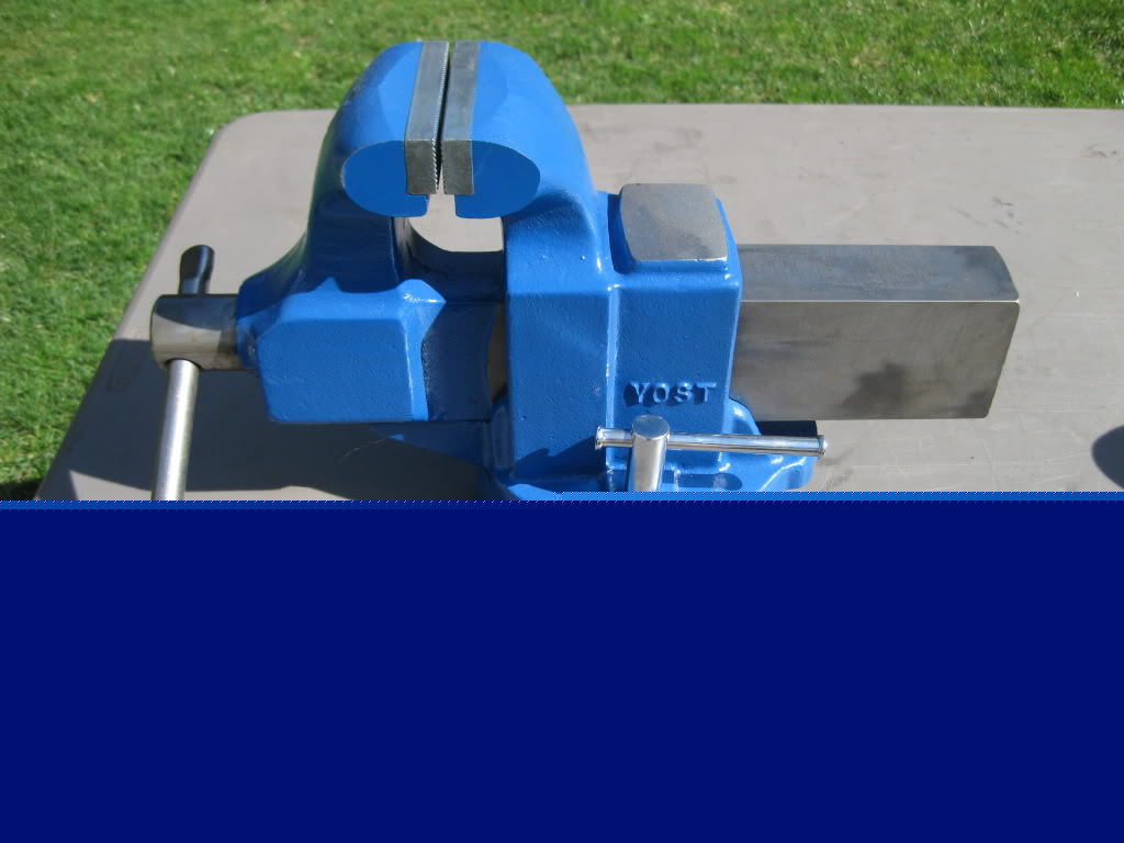Yost 4 inch heavy duty industrial machinist bench vise