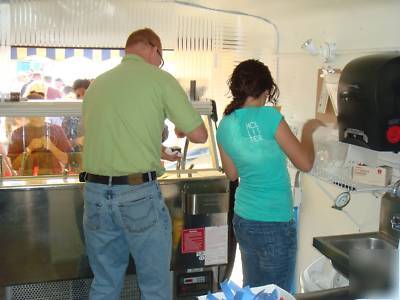 Unusual concession trailer